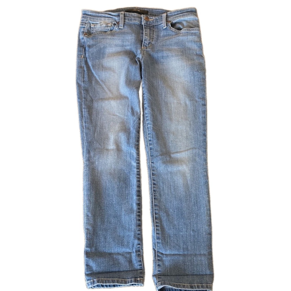 Joe's Jeans Skinny High Rise Ankle Medium Wash Stretch Med Wash W28 #35037